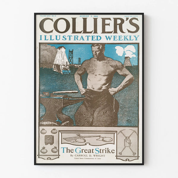 colliers-illustrated-weekly-the-great-strike-by-carrol-d-wright