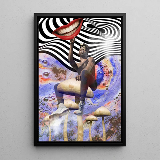 Street Art Painting - Psychedelic Serenity