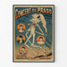 Vintage-Poster Konzert im Prado, Wanddekoration im Retro-Kunststil