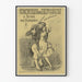 Poster vintage Ritorno dei Riservisti Concerto XIX secolo