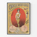 Poster vintage Concerto del XIX secolo via del Castello d'Acqua 61