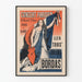 Vintage Konzertposter Pariser Les Trois Couleurs