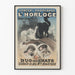 Poster vintage Concerto-Passeggiata dell'Orologio - Duo dei Gatti