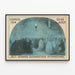 Vintage poster for the 25th International Eucharistic Congress Lourdes 1914 — framed artwork on a wall
