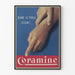 Vintage-Werbeplakat für Coramine Wanddekoration