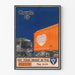 Vintage-Paar-Poster Up - Wanddekoration Eisenbahnstrecke