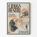 Vintage-Poster Craigs Hustru Wanddekoration Retro