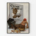 Vintage-Werbeplakat Cream of Wheat für Wanddekoration