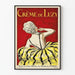 Vintage-Poster Crème de Luzy für elegante Wanddekoration