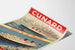 Vintage Cunard Transatlantic Poster Queen Mary and Queen Elizabeth
