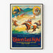 Vintage-Poster Custers letzter Kampf Wanddekoration Western
