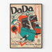 Poster Dada Fox-trot design grafico vintage