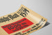 Vintage Poster Das Deutsche Blatt - German Advertisement in Black and Red — artwork view