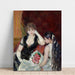 Riproduzione del dipinto di Une loge au théâtre - Pierre-Auguste Renoir