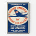 Vintage poster Defend America by helping the Allies