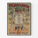 Vintage theater poster Déjazet Review of the year 1896
