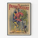 Vintage-Poster Papier Naussan Wanddekoration Tabakladen