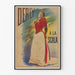 Vintage-Poster Derly an der Scala von L. Mayet