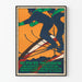 Vintage-Poster Skifahrer Rennen München 1914 - Sportliche Wanddekoration