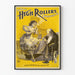 Vintage-Poster Burlesque High Rollers DeVere's 1898