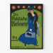 Vintage-Poster Die Praktische Berlinerin zur Wanddekoration