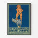 Poster vintage Die Unzerbrechliche Drahtlampe - Decorazione murale industriale