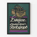 Poster vintage Diktiere Lindström Parlograph decorazione da parete