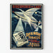 Vintage-Tabak-Tag- und Nachtposter Wanddekoration