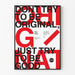 Inspirierendes Zitat-Poster Paul Rand in moderner Typografie