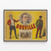 Vintage-Poster Dorville für Retro-Wanddekoration — gerahmtes Bild an der Wand
