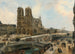 Vista di Parigi con Notre-Dame - Édouard-Jacques Dufeu — vista dell’opera