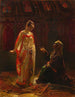 La indovina delle buone avventure - Édouard Frédéric Wilhelm Richter — vista dell’opera