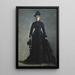 Eine Pariser Dame - Édouard Manet — gerahmtes Bild an der Wand