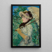 Jeanne Printemps - Édouard Manet — gerahmtes Bild an der Wand