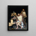 Gesù deriso dai soldati - Édouard Manet — quadro incorniciato alla parete