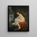 La Nymphe surprise - Édouard Manet — gerahmtes Bild an der Wand