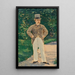 Portrait de Monsieur Brun - Édouard Manet — gerahmtes Bild an der Wand