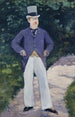 Portrait de Monsieur Brun - Édouard Manet — Ansicht des Kunstwerks