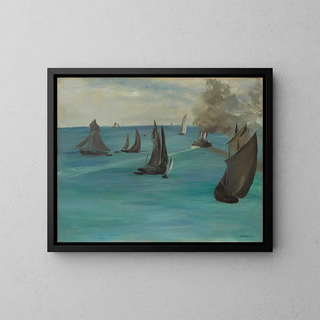 douard Manet - Sea View Calm Weather Vue de mer temps calme.webp