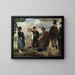 Il vecchio musicista - Édouard Manet — quadro incorniciato alla parete