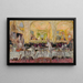 Café Wepler - Édouard Vuillard — gerahmtes Bild an der Wand