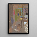 Interior Painting at Saint-Jacut - Édouard Vuillard — framed artwork on a wall