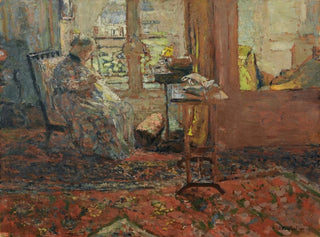 douard Vuillard - La Couseuse Devant La Fentre.webp