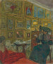 La visitatrice - Édouard Vuillard — vista dell’opera