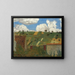 Paesaggio dell'Île-de-France - Édouard Vuillard — quadro incorniciato alla parete
