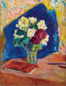 Il bouquet e il libro - Édouard Vuillard — vista dell’opera