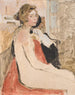 Das Modell - Édouard Vuillard — Ansicht des Kunstwerks