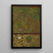 Le pétunia - Édouard Vuillard — gerahmtes Bild an der Wand