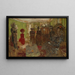Il salone degli Hessels, rue de Rivoli - Édouard Vuillard — quadro incorniciato alla parete