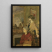 Madame Vuillard und Annette rue de Calais - Édouard Vuillard — gerahmtes Bild an der Wand